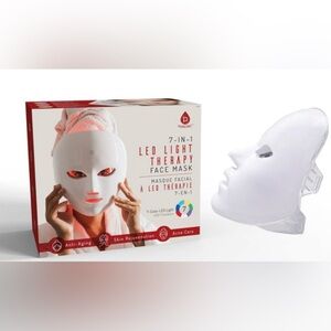 Project E 7-in-1 LED Light Therapy Mask - White